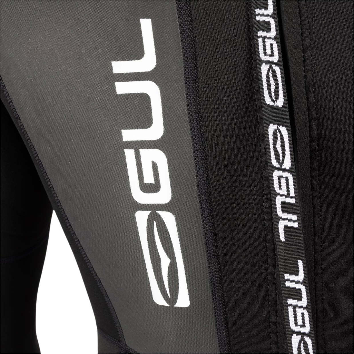 2026 Gul Mens Response 3/2mm Flatlock Back Zip Fato De Mergulho RE1321-C1 - Black